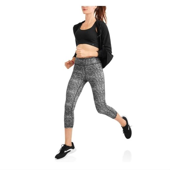 Pants - N.Y.L Sports Cropped Capri Active Wear Leggings Size M
